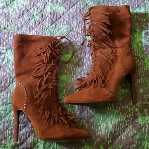 Fringe Bootie